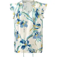 LASCANA Blusa mistura de cores / branco