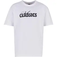 Urban Classics Camisa 'Cursive Bold' preto / branco