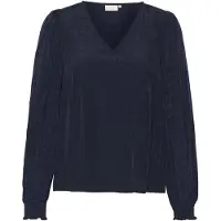 Kaffe Blusa 'Lissa' azul escuro