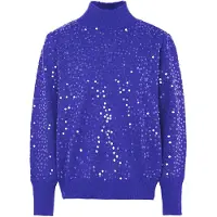 Nascita Pullover azul cobalto