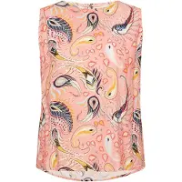 Usha Blusa navy / mostarda / rosa / cor-de-rosa