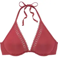 s.Oliver Top de biquíni vermelho