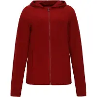 TYLIN Casaco de velo vermelho cereja