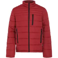 RAIDO Casaco de inverno vermelho escuro