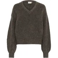 Kaffe Pullover 'Trina' acastanhado