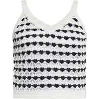 Ebeeza Top preto / branco