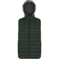 Boundry Colete cinzento / verde