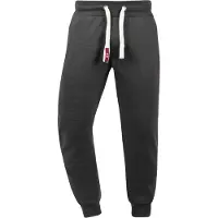 !Solid Calças 'Benn' cinzento / branco