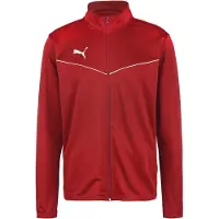 Puma Casaco de treino 'TeamRise' vermelho / branco