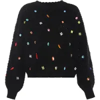 Faina Pullover mistura de cores / preto