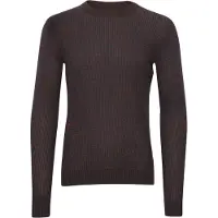 INDICODE JEANS Pullover 'Valerio' navy / castanho