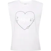 LASCANA Top prata / branco