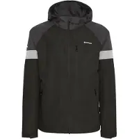 North Bend Casaco funcionais 'Tompkins' cinzento / antracite / preto / branco