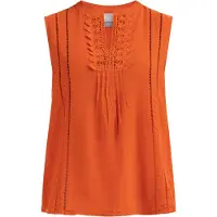 Usha Blusa tangerina