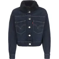 Levi's casacos de ganga OVERSIZED TRUCKER criancas - Azul -
