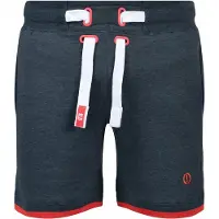 !Solid Calças 'Benjamin' azul escuro / vermelho sangue / branco