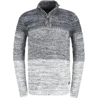 !Solid Pullover 'Afton' acinzentado
