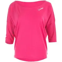 Winshape Camisa funcionais 'MCS001' rosa / branco
