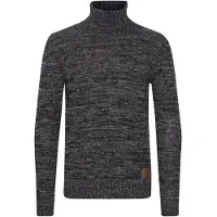 !Solid Pullover 'SDPhilaremo' mosqueado preto