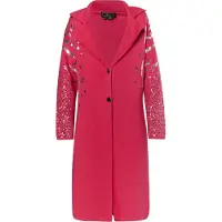 Faina Casaco de malha 'Minya' rosa / prata