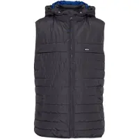 FQ1924 Colete 'Danial' navy / cinzento / vermelho sangue / branco