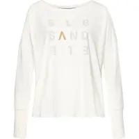 Elbsand Camisa areia / cinzento / branco