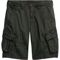 Superdry para homem. M7110433A Calções de treino Core green (30), Casual, Verde, Algodão