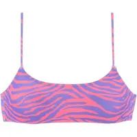 Venice beach Top de biquíni roxo / rosa