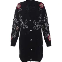 Faina Casaco de malha ouro rosa / rosa / preto / prata