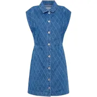 Pepe Jeans Vestido Curto Sem Mangas Chey