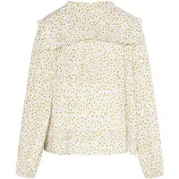 Dreimaster Blusa mostarda / amarelo pastel / verde