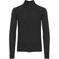 INDICODE JEANS Casaco de malha 'Rickert' cinzento escuro