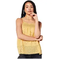 Superdry Camiseta Sem Mangas Vintage Woven Lace