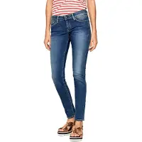 Pepe Jeans para mulher. PL204174Z63 Calças de ganga Soho Blue (34/30), Azul, Casual, Algodão