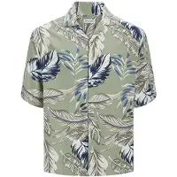 Jack & Jones Camisa De Manga Curta Jeff Aop Resort