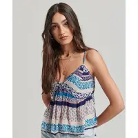 Superdry Blusa Sem Mangas Vintage Tiered Cami
