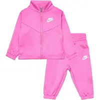 Nike Fato de jogging 'ESSENTIALS' rosa claro / branco