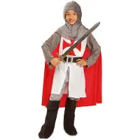 MOM Fantasia De Cavaleiro Medieval Com Capa Para Crianças