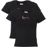 Karl kani Camisa preto / branco
