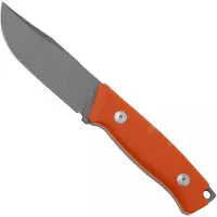 FOX Knives Rifle Receiver FX-662 OR, Orange G10 faca fixa, Raven Knives design