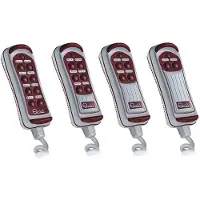 Quick Italy Controle Remoto De 6 Botões Com Led