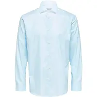 Selected Camisa De Manga Comprida Ethan Cut Away Slim