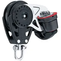 Harken Bloqueador De Carboidratos Com Polia De Presilha De Came 57 Mm