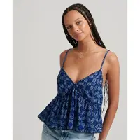 Superdry Blusa Sem Mangas Vintage Tiered Cami