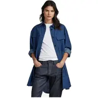 G-Star Camisa De Manga Comprida Oversized Flap Pocket Ev