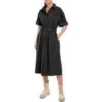 Replay Vestido Midi De Manga Curta W9009.000.84605g