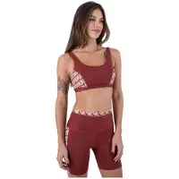 Hurley Sutiã Esportivo De Baixo Impacto City Block Scoop Neck