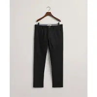 Gant para homem. 1505220 Calças Chinos slim fit Tech Prep preto (29/34), Casual, Algodão