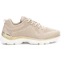 Xti para mulher. 14245203-BEIGE Ténis 142452 bege (38), Tecido, Plano, Cordão, Casual