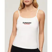 Superdry Camiseta Sem Mangas Sportswear Logo Fitted